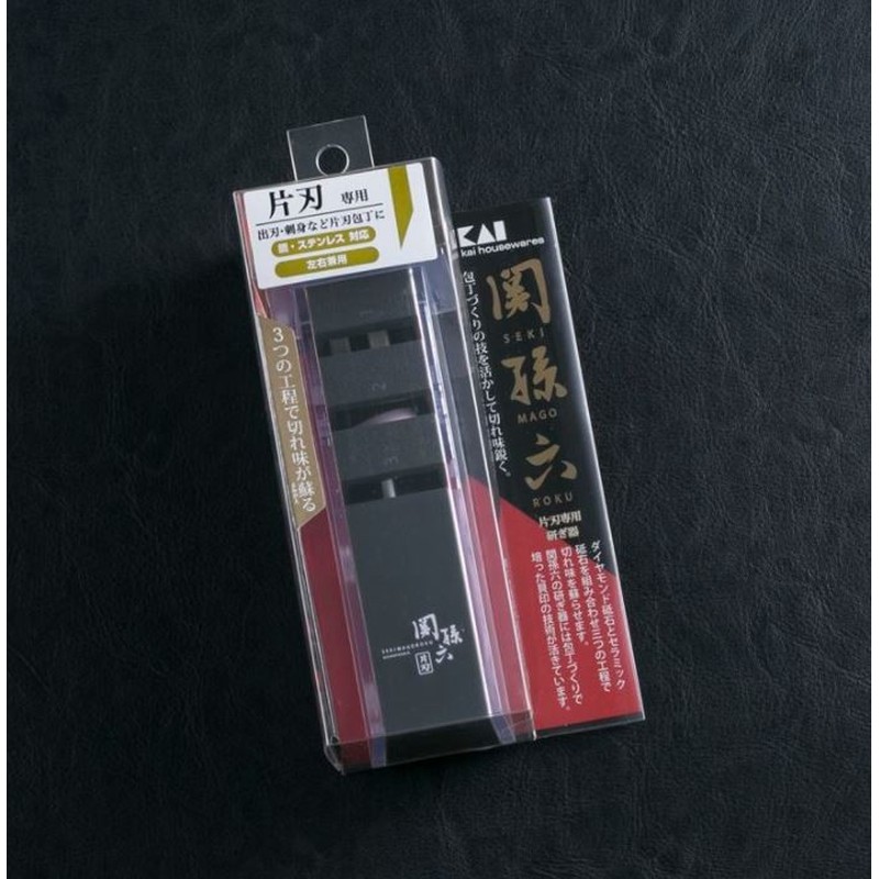 貝印 204737 関孫六ダイヤ&セラミックシャープナー #000AP0162 1個(ご注文単位1個)【直送品】