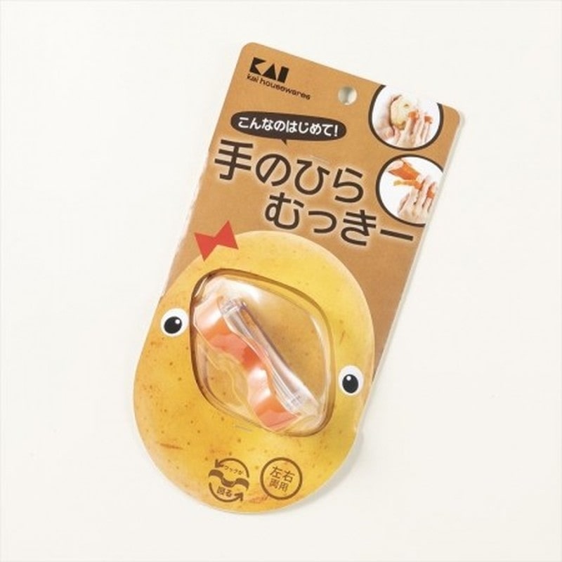 貝印 204863 手のひらコンパクトピーラー #000DH2087 1個（ご注文単位1個）【直送品】