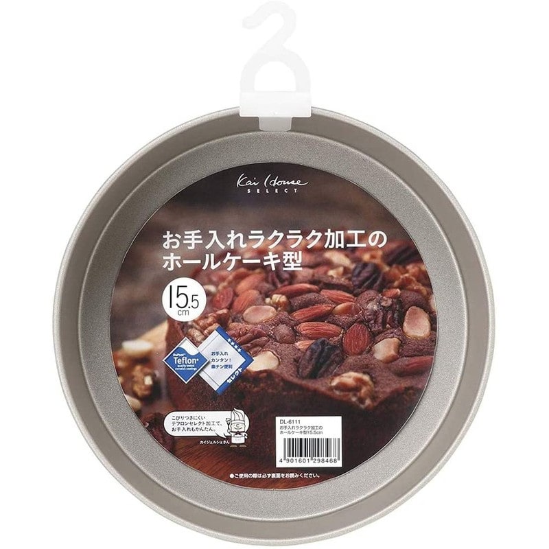 貝印 2040258 KaiHouseSELECTデコケーキ型15.5 #000DL6111 1個(ご注文単位1個)【直送品】