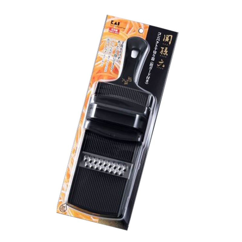 貝印 2040472 関孫六 コンパクト千切り器指ガード付き #000DH3351 1個（ご注文単位1個）【直送品】