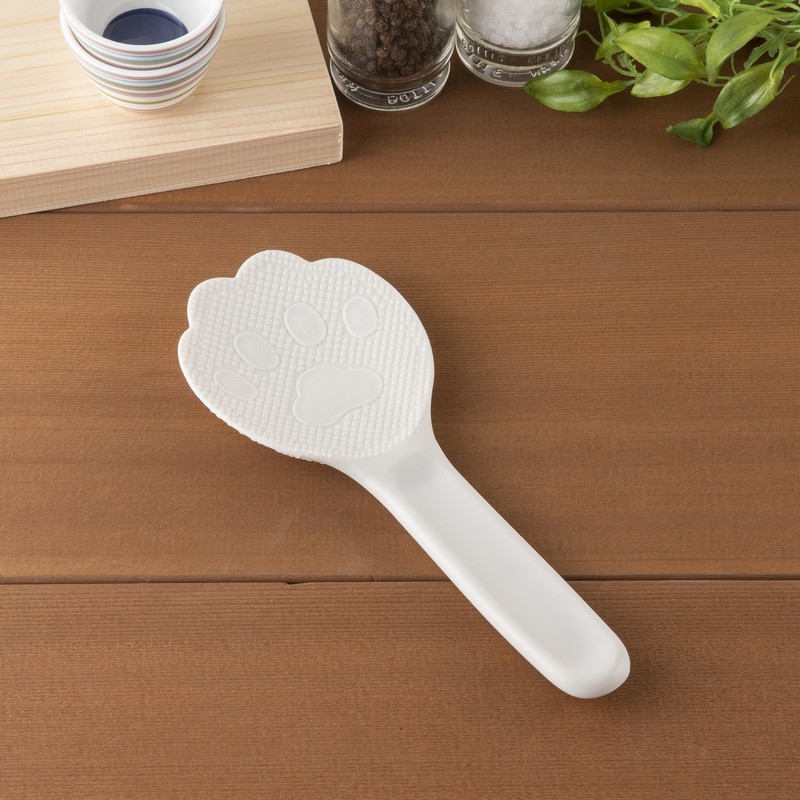 貝印 2040986 Nyammy ねこのしゃもじウォームグレー #DH2734 1個（ご注文単位1個）【直送品】