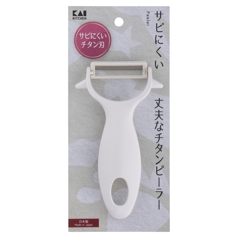 貝印 2041124 KK チタンピーラー DH8010 1個（ご注文単位1個）【直送品】