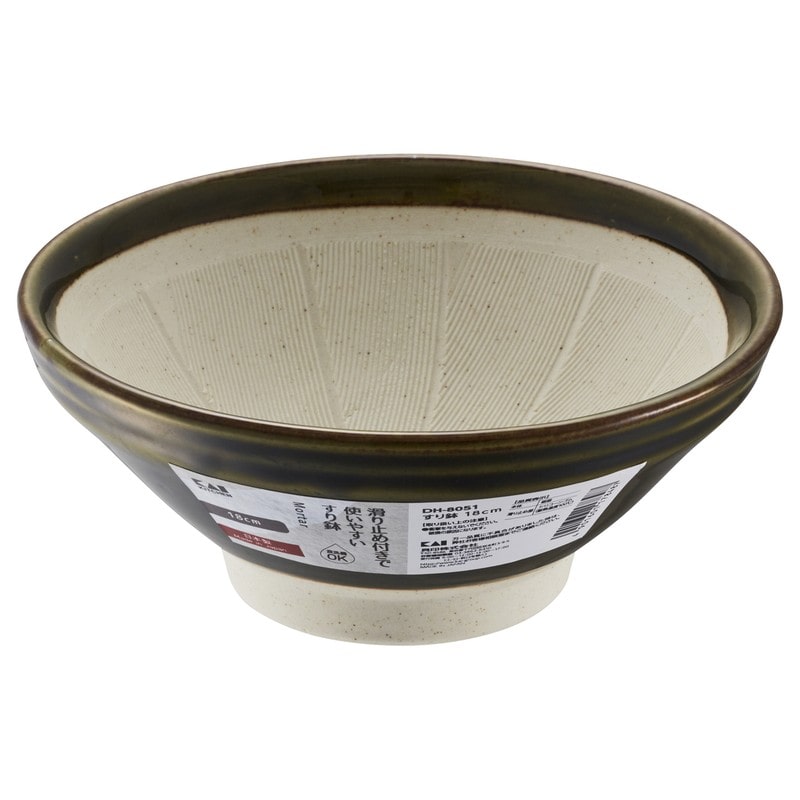 貝印 2041165 KK すり鉢 18cm DH8051 1個（ご注文単位1個）【直送品】