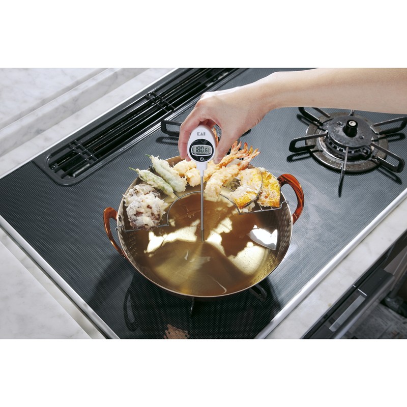 貝印 2041247 KK 温度が見やすいデジタル表示の温度計 DH8133 1個(ご注文単位1個)【直送品】