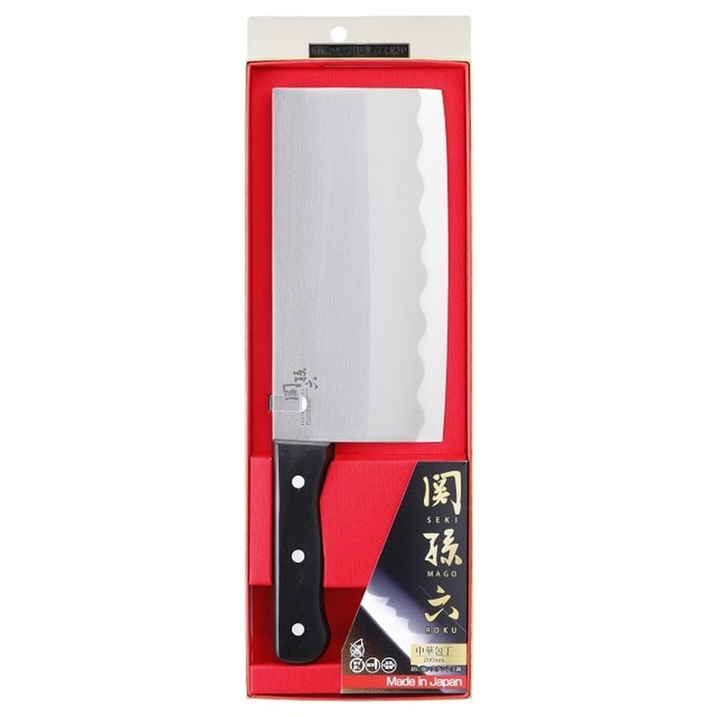 貝印 2041445 関孫六 中華包丁 200mm 000AB5522 1個（ご注文単位1個）【直送品】