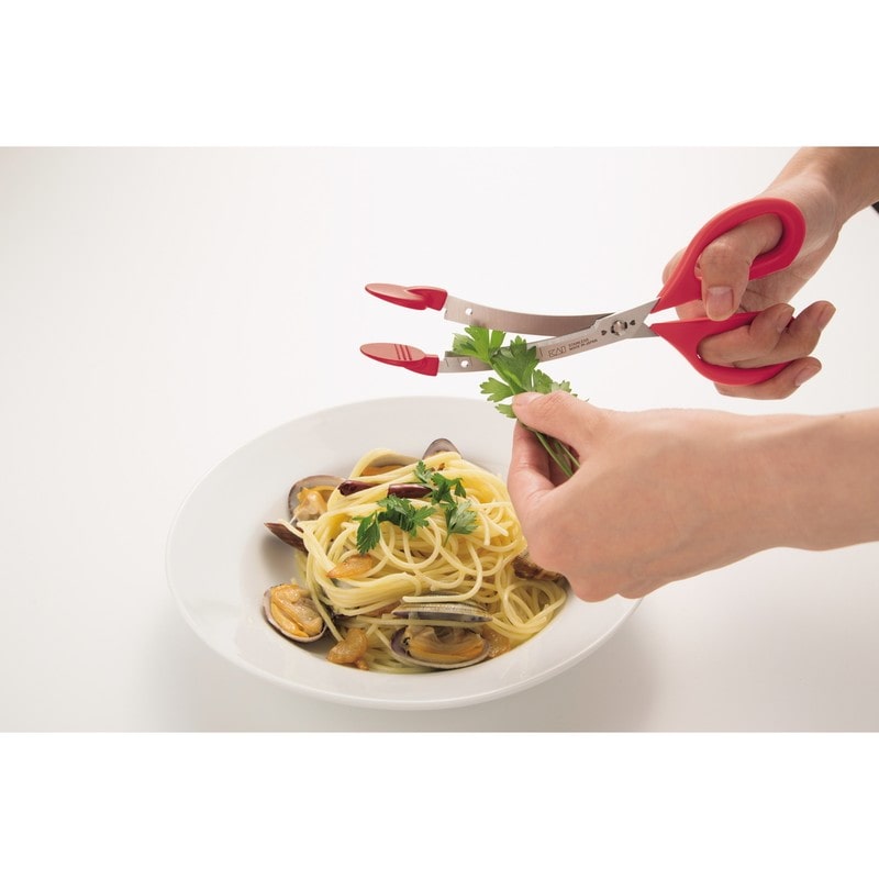 貝印 2041507 KHS トング付きキッチンハサミ 000DH2064 1個(ご注文単位1個)【直送品】