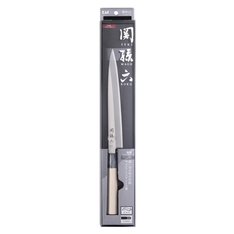 貝印 2040211 関孫六 銀寿ST和包丁 刺身210mm 1個(ご注文単位1個)【直送品】