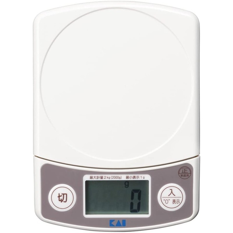 貝印 2040390 デジタルキッチン スケール2kg計算 #000DL6338 1個（ご注文単位1個）【直送品】