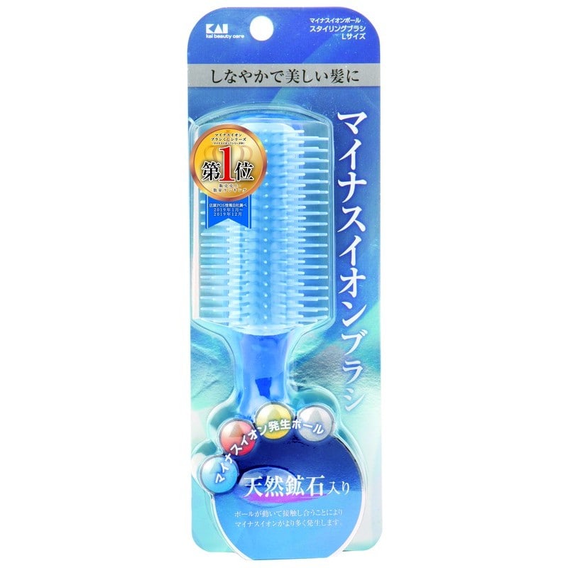 貝印 2040624 スタイリングブラシ L #000KQ3006 1個（ご注文単位1個）【直送品】