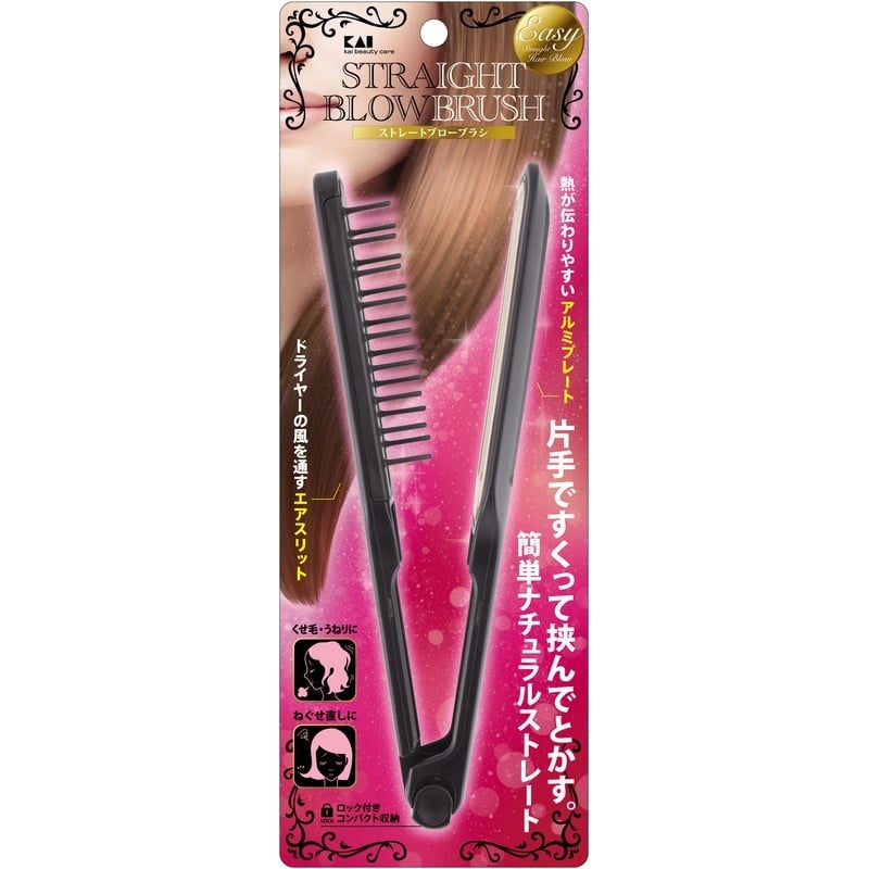 貝印 2040749 ストレートブローブラシ #000KQ3125 1個（ご注文単位1個）【直送品】