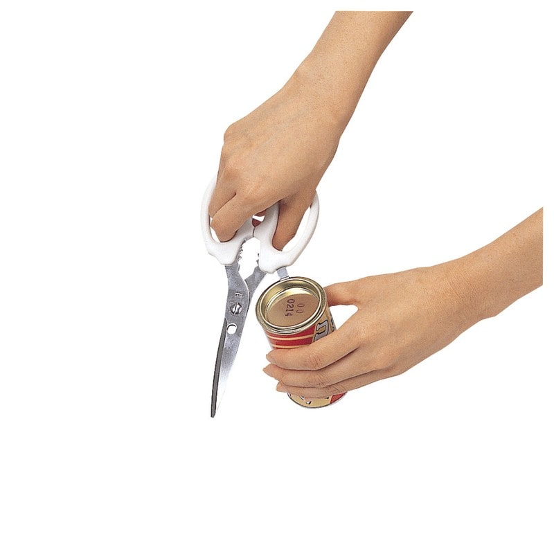 貝印 2041115 KKキッチンバサミフタ起こし&ペットボトル DH8001 1個(ご注文単位1個)【直送品】