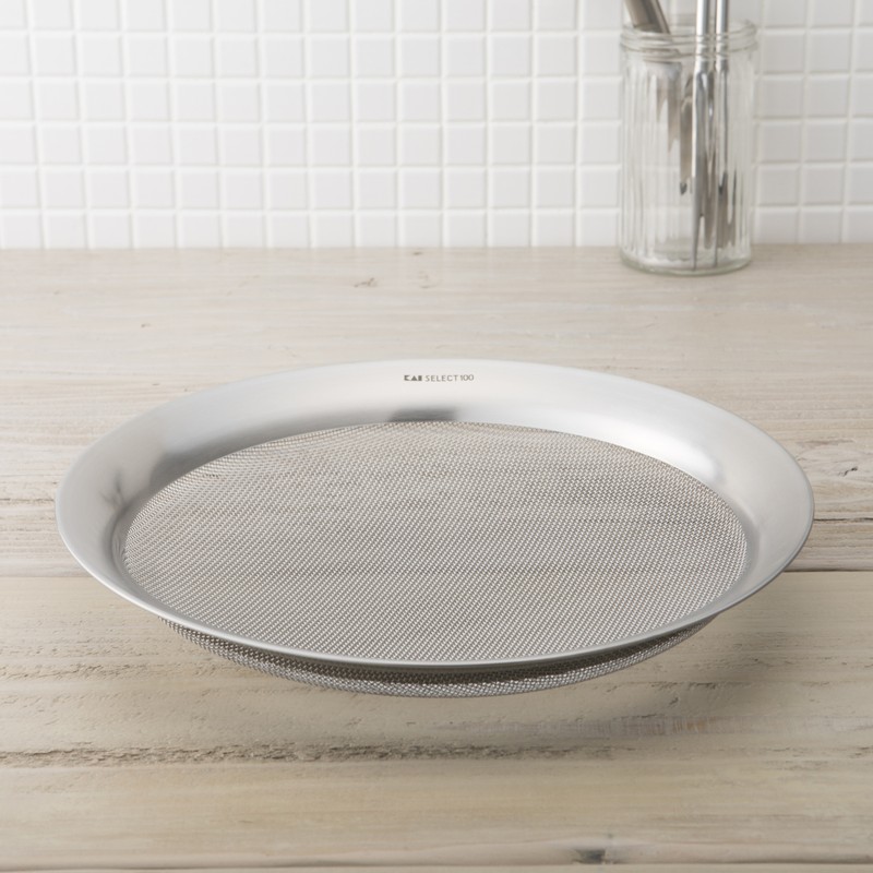 貝印 2040960 貝印DF5008セレクト100浅型ざる25cm 1個(ご注文単位1個)【直送品】