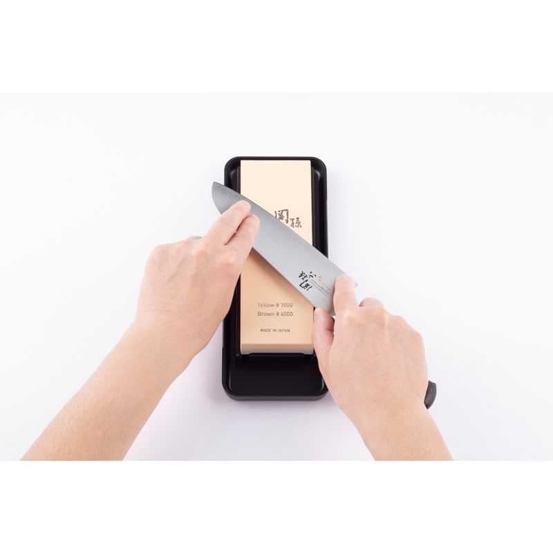 貝印 2040922 貝印 AP0334 関孫六 コンビ砥石 #1&4 1個(ご注文単位1個)【直送品】