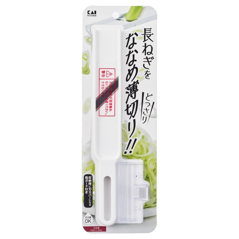 貝印 2040981 ななめ薄切りねぎスライサー #DH8229 1個(ご注文単位1個)【直送品】