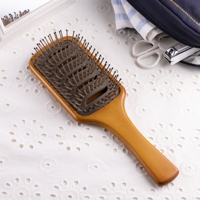 貝印 2041042 風が通るパドルブラシ #KQ3177 1個(ご注文単位1個)【直送品】