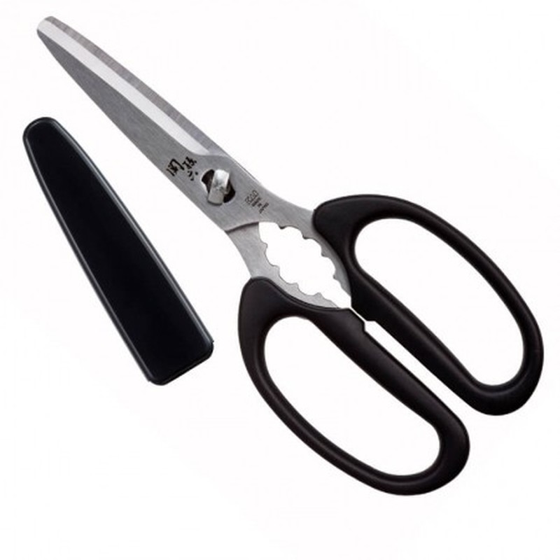 貝印 204867 関孫六 コンパクトキッチン鋏キャップ付き #000DH3348 1個（ご注文単位1個）【直送品】