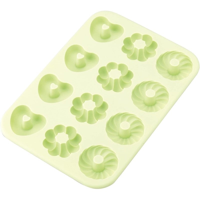 貝印 2040332 ドーナツ焼き型セット ポンデ・波・ハート #000DL6248 1個（ご注文単位1個）【直送品】