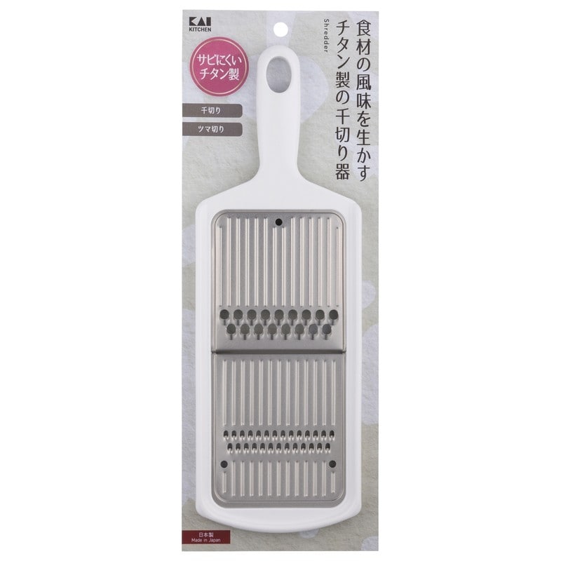 貝印 2041144 KK チタン千切り器 DH8030 1個(ご注文単位1個)【直送品】