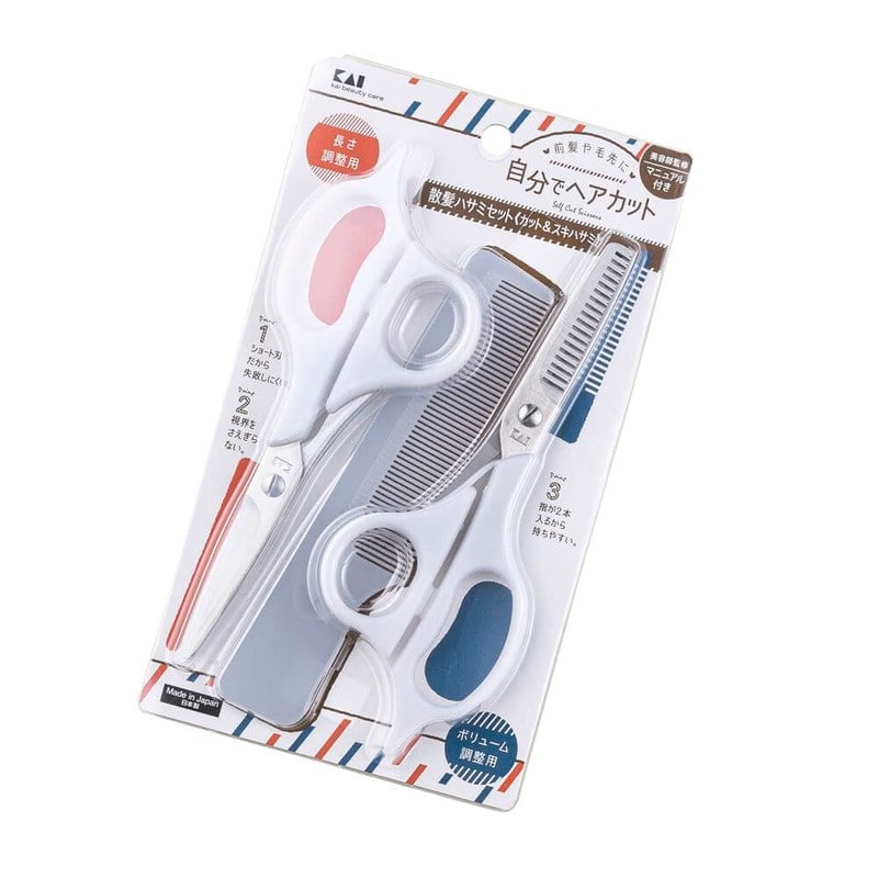 貝印 2040511 セルフ用散髪セット #000KQ3204 1個（ご注文単位1個）【直送品】