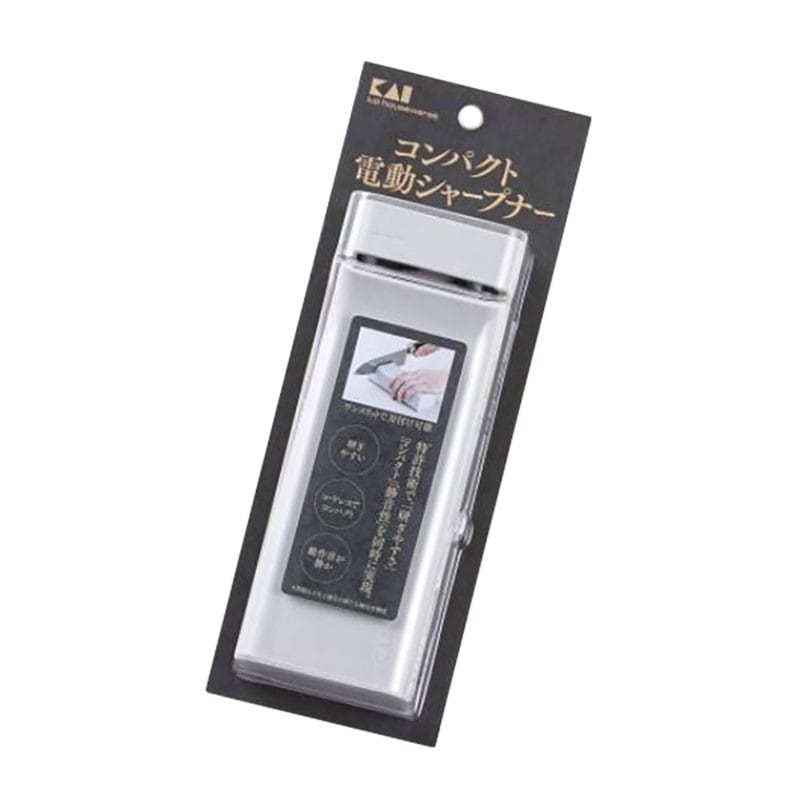 貝印 2040463 コンパクト電動シャープナー #000AP0543 1個(ご注文単位1個)【直送品】