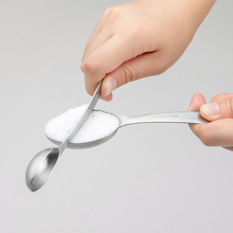 貝印 2040944 DH3129セレクト100オーバル計量スプーン5P 1個（ご注文単位1個）【直送品】
