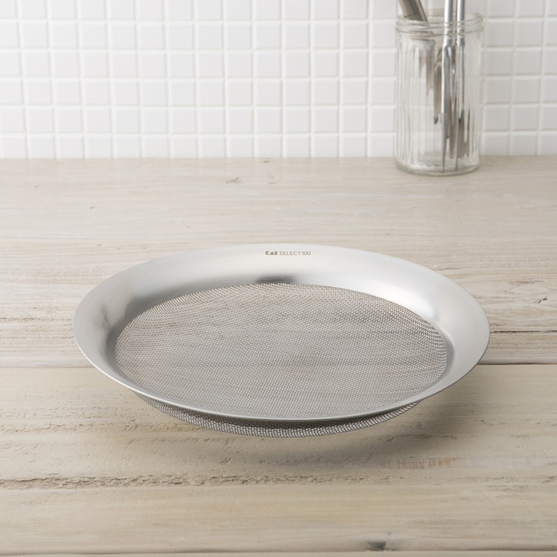 貝印 2040961 貝印DF5009セレクト100浅型ざる21cm 1個(ご注文単位1個)【直送品】