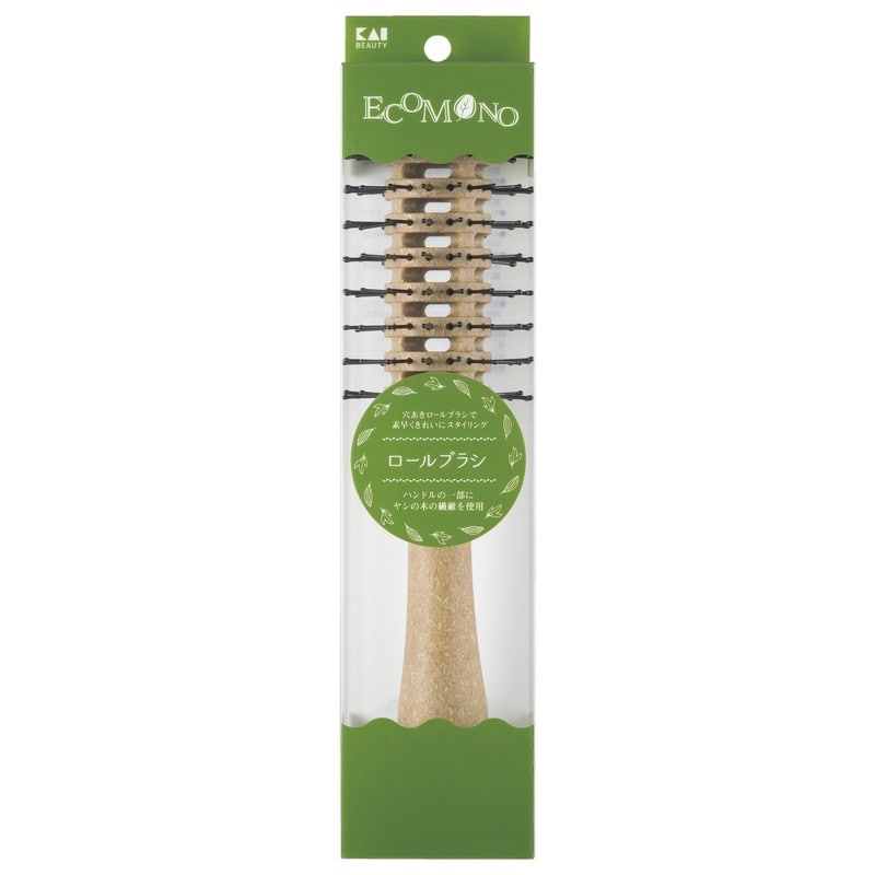 貝印 2041658 ECOMONO ロールブラシ KQ3181 1個（ご注文単位1個）【直送品】