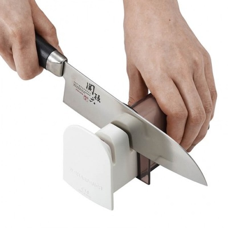 貝印 204872 コンパクトWシャープナー #000AP0538 1個(ご注文単位1個)【直送品】