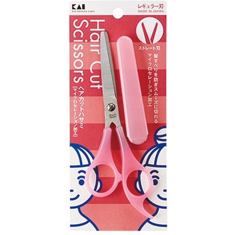 貝印 2040633 ヘアカットハサミ キャップ付 #000KQ3046 1個（ご注文単位1個）【直送品】