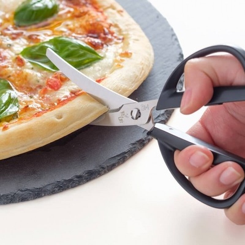 貝印 204866 関孫六 コンパクトカーブキッチン鋏キャップ付き #000DH3347 1個(ご注文単位1個)【直送品】