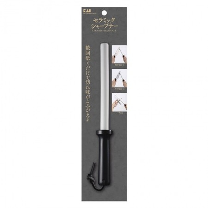 貝印 204873 セラミックシャープナースティックタイプ #000AP0539 1個(ご注文単位1個)【直送品】