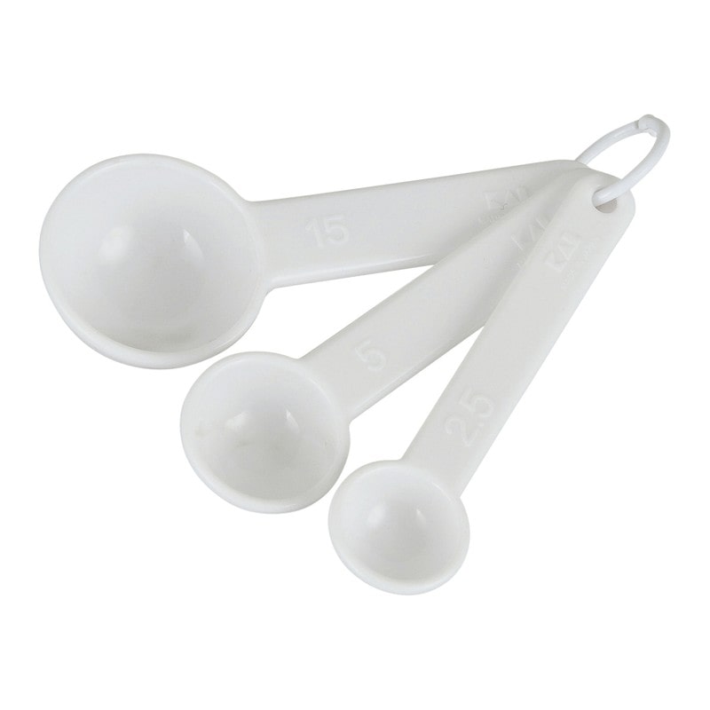 貝印 2041234 KK プラスチック計量スプーン 3本セット DH8120 1個（ご注文単位1個）【直送品】