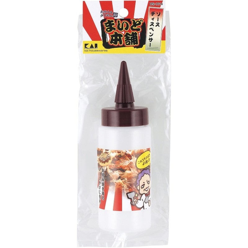 貝印 2041573 まいど本舗 ソースディスペンサー 000DS1014 1個(ご注文単位1個)【直送品】