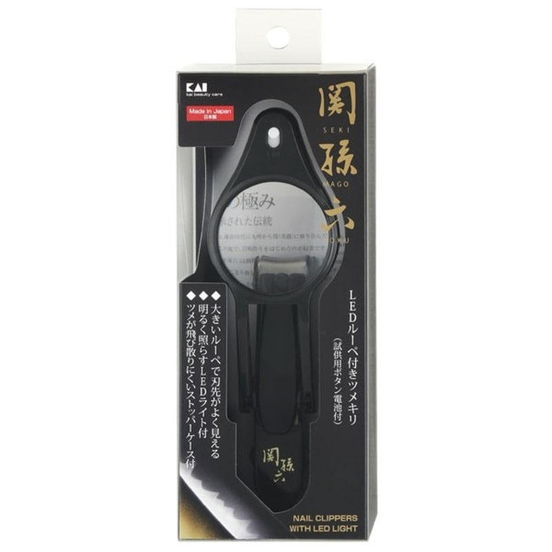 貝印 204536 関孫六LEDルーペ付きツメキリ#000HC1837 1個（ご注文単位1個）【直送品】