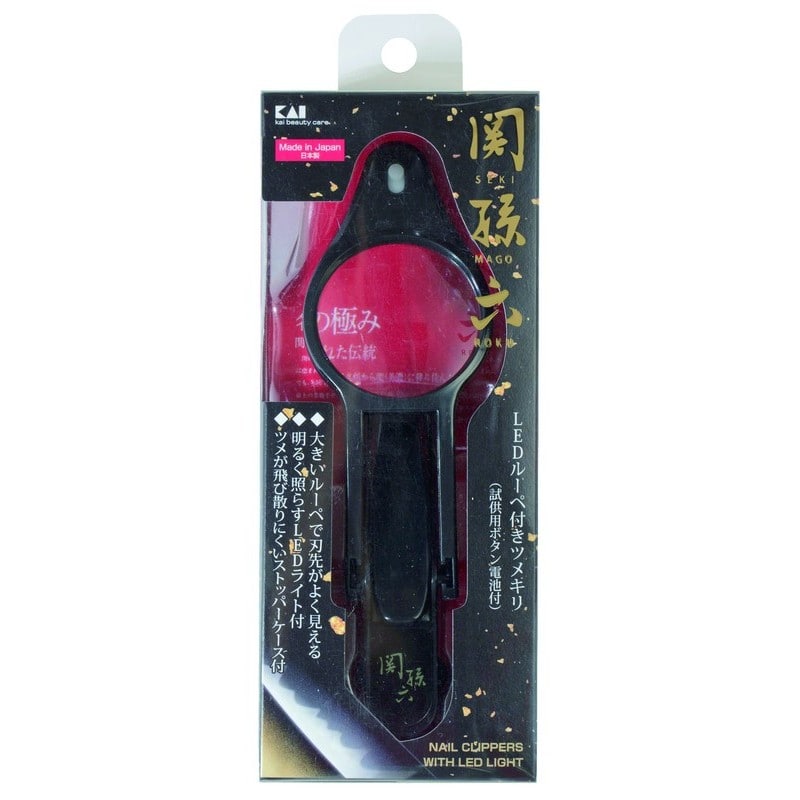 貝印 2040697 関孫六LEDルーペ付きツメキリ#000HC3536 1個（ご注文単位1個）【直送品】