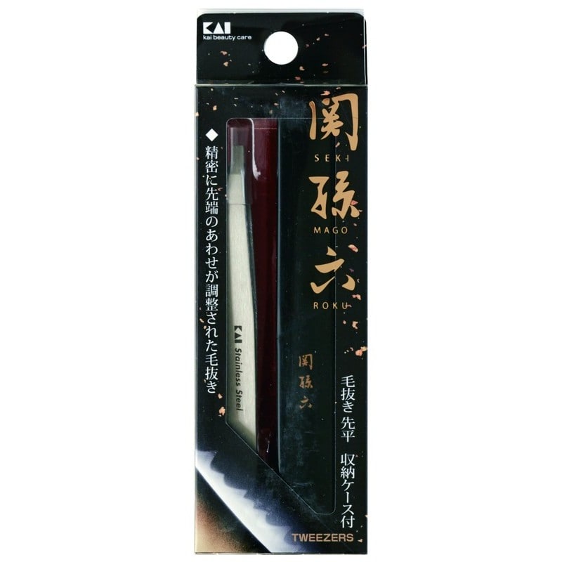 貝印 2040711 関孫六 毛抜き先平 #000HC3505 1個（ご注文単位1個）【直送品】