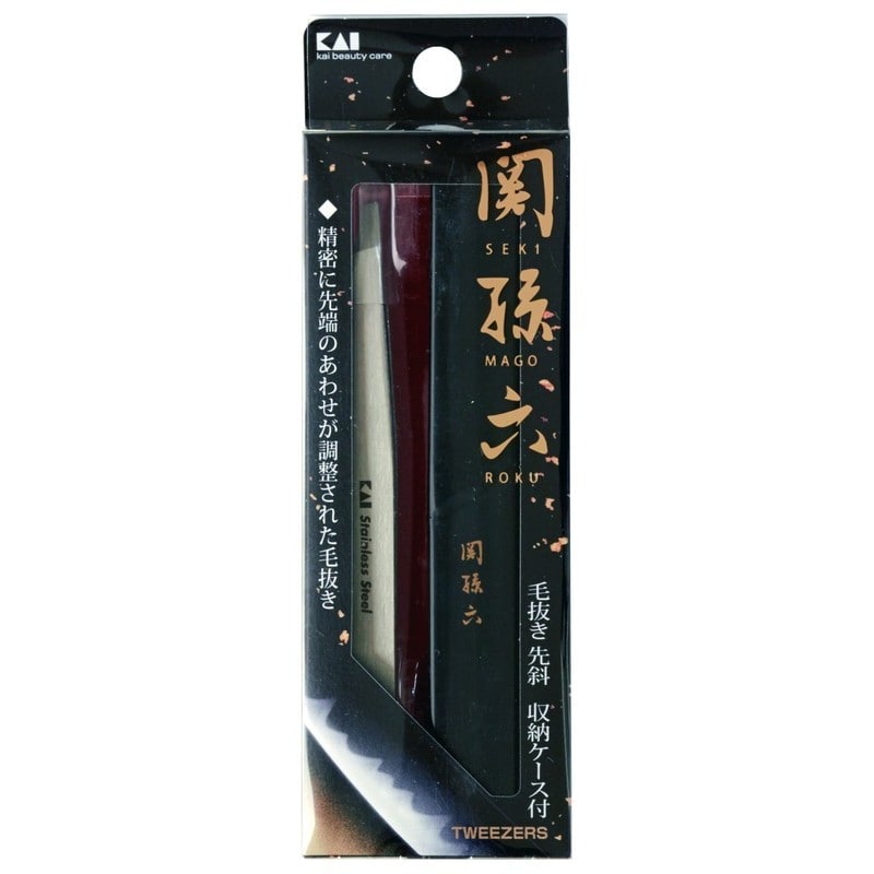 貝印 2040712 関孫六 毛抜き先斜 #000HC3506 1個（ご注文単位1個）【直送品】