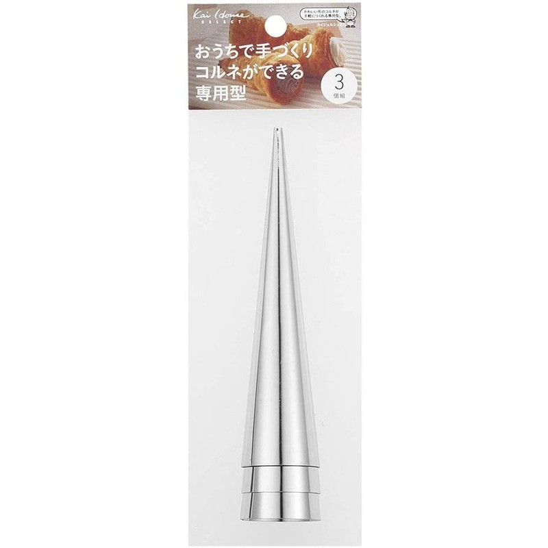 貝印 2040328 Kai House SELECT コルネ型 3個組 #000DL6241 1個(ご注文単位1個)【直送品】