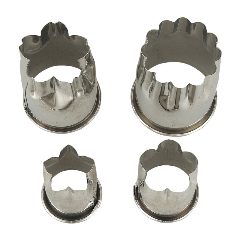 貝印 2041173 KK ステンレス野菜抜き型 花4個組 DH8059 1個（ご注文単位1個）【直送品】