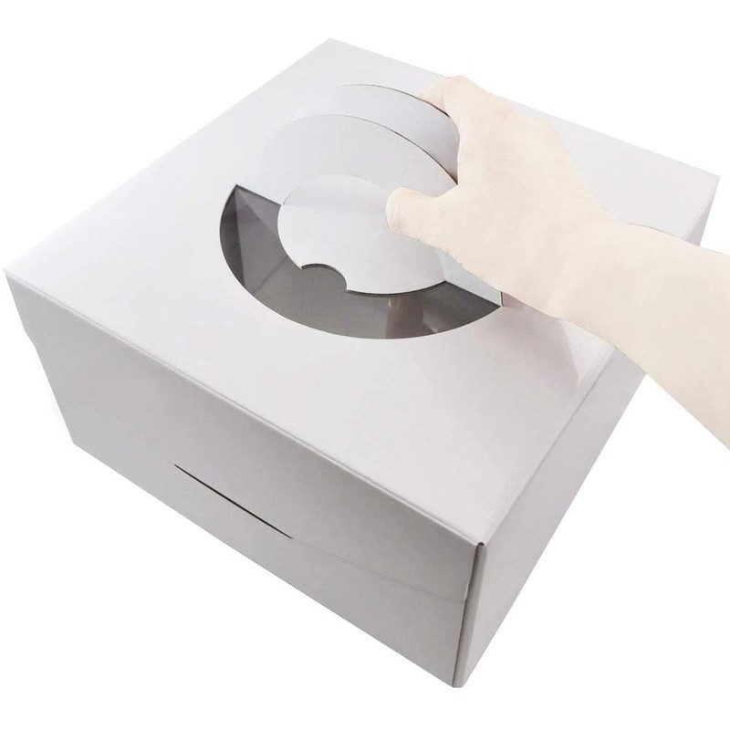 貝印 2040395 ケーキボックス 21cm 白 #000DL6343 1個(ご注文単位1個)【直送品】