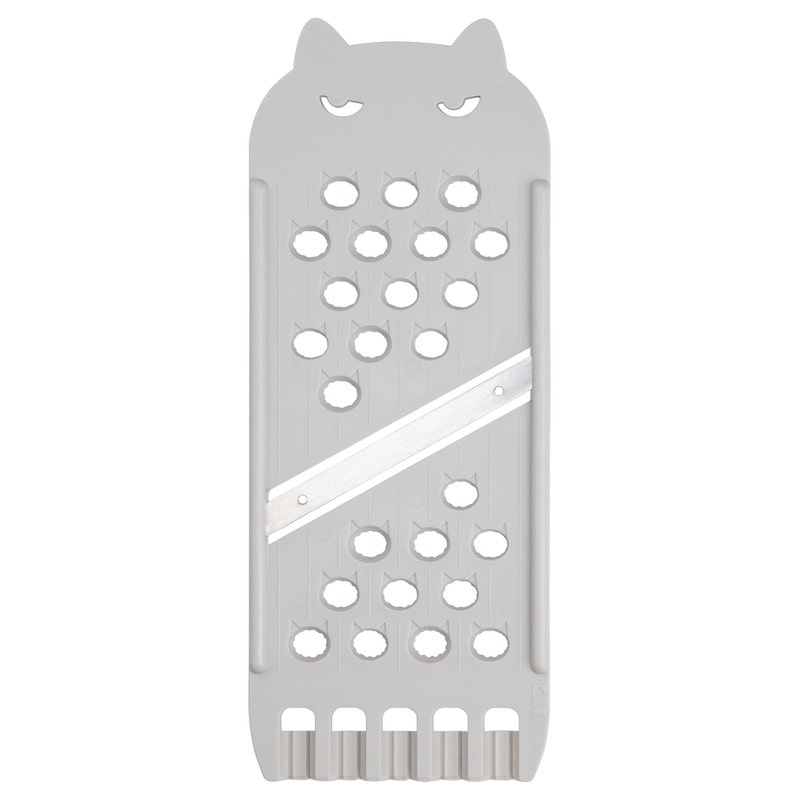 貝印 2040987 Nyammy ねこスライサーウォームグレー #DH2735 1個(ご注文単位1個)【直送品】