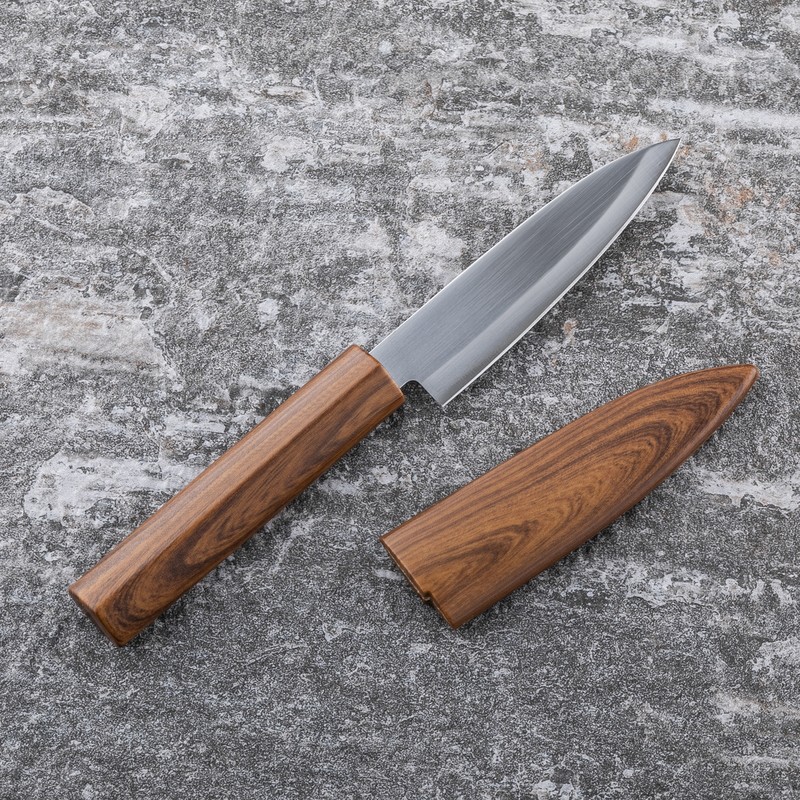 貝印 2041535 サヤ付フルーツナイフウッドスタイル 000DH7361 1個(ご注文単位1個)【直送品】