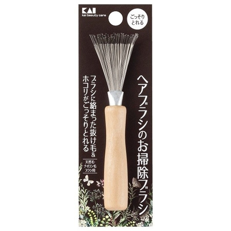 貝印 2041098 ヘアブラシのお掃除ブラシ KQ3139 1個（ご注文単位1個）【直送品】