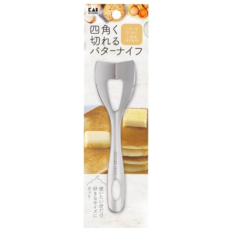 貝印 2041556 四角く切れるバターナイフ 000DL7040 1個(ご注文単位1個)【直送品】
