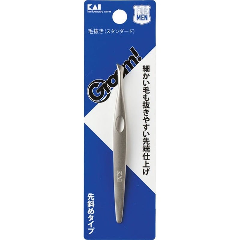 貝印 2040052 毛抜きスタンダード #000HC3043 1個（ご注文単位1個）【直送品】