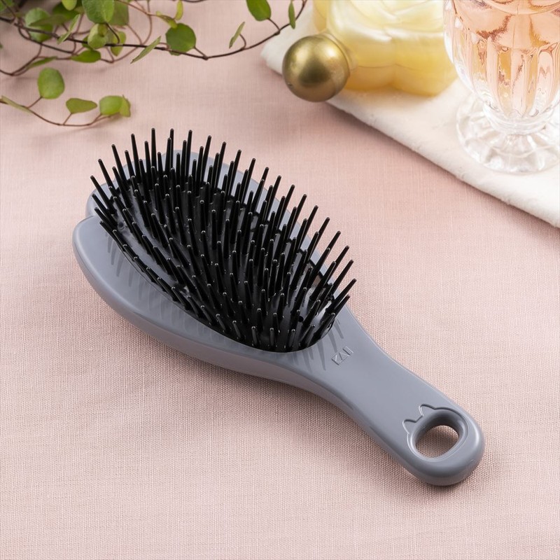 貝印 2040489 Nyarming ねこのポリヘアブラシ #000HC2205 1個(ご注文単位1個)【直送品】