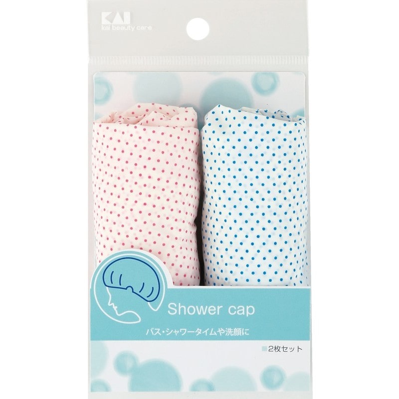 貝印 2040548 SS シャワーキャップ 2P #000HL0181 1個（ご注文単位1個）【直送品】