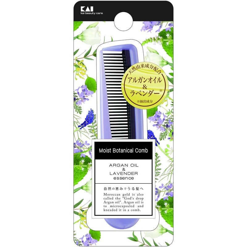 貝印 2040741 モイストボタニカルコーム折畳 #000KQ3108 1個（ご注文単位1個）【直送品】