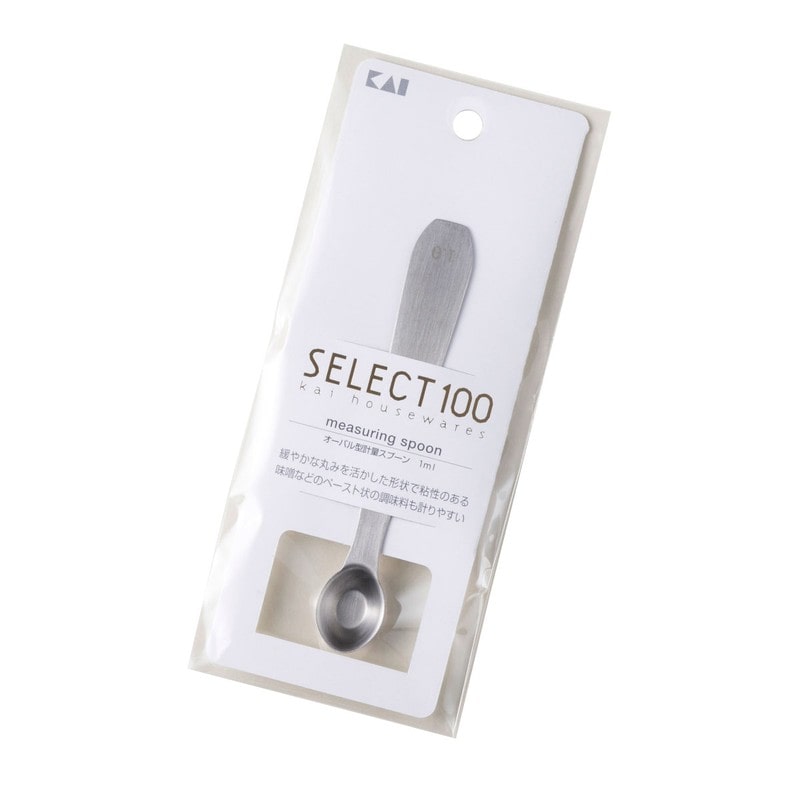 貝印 2040949 DH3134セレクト100オーバル計量スプーン 1個(ご注文単位1個)【直送品】