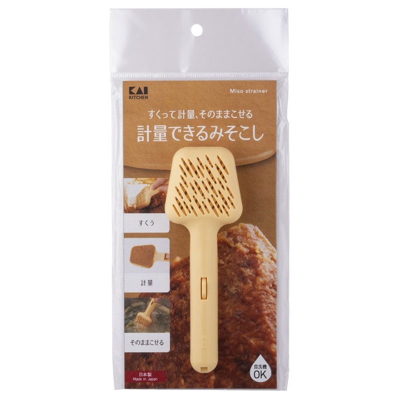 貝印 2041325 KK 計量できるみそこし DH8213 1個(ご注文単位1個)【直送品】